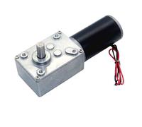 Electric tubular brushed motor Engine 12v24v power-off self-locking worm gear gearbox reducer sliding door reversed 5840-31ZY(Single motor,7R35_12V)