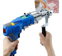 Electric Tufting Gun, Digital Display Carpet Tufting Machine, 2-in-1 Cut and Loop Pile, Adjustable Speed 1000-6000RPM, DIY Carpet Weaving Tool for Rug Making