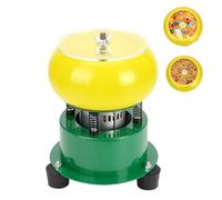 Electric Tumbler Polishing Machine for Jewelry and Rocks, Low Noise Design with Clear Acrylic Cover, Ideal for Metals and Gemstones, 10-Inch Size