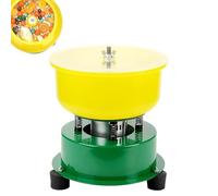 Electric Tumbler Polishing Machine, Vibrating Jewelry Grinder with Acrylic Cover, Low Noise, Time-Saving for Surface Polishing Workpieces