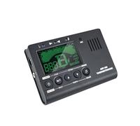 Electric Tuner Metronome Built-in Mic With Pickup Cable or Guitar Chromatic Bass