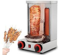 Electric Turkey Rotisserie Machine, 360° Rotating Vertical Rotisserie, Smokeless Rotisserie Grills, Commercial Kebab Broiler Barbecue for Turkey BBQ Home Party Garden