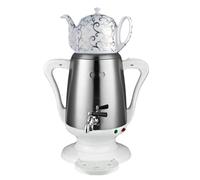 Electric Turkish Coffee Maker, 4L Double Wall Stainless Steel Kettle, Auto Shut Off, Boil Dry Protection, Anti-Scald Handle