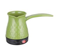 Electric Turkish Coffee Pot, 0.5L Stainless Steel Coffee Maker with 600W Heating Plate - Anti Dry Burn, Even Heating, Removable Handle - Home Use