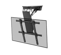 Electric Tv Ceiling Mount - Adjustable Ceiling Tv Mount Bracket, 0-85°Flip Down Pitched Roof Mount Stand,Tv Lift Fits 50-75/50-90 Inch Tvs,With Remote Control And Switch Contr,50,90inch TV