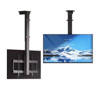 Electric TV Ceiling Mount - Ceiling Mounted Lifting Device With Remote Control, Freely Adjustable Height Monitor Stand, 360° Rotation Left And Right, Suitable For 32-75 I