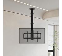 Electric Tv Ceiling Mount - Tv Floor Stand, Height Adjustable Telescopic Auto Lifting Tv Stand With Remote Control And Switch Control, Fits 32-75 Inch Tvs, Two Installation Me