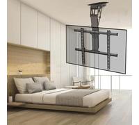 Electric TV Ceiling Mount - Tv Wall Mount,Cold Rolled Steel Motorized TV Floor Stand,With Remote Control And Switch Control,Fits 32-70 Inch TVs, 600x400mm,Easy To Install