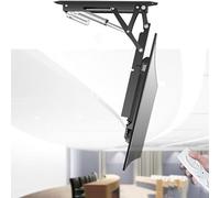 Electric Tv Ceiling Mount - Tv Wall Mount,Hidden Folding Automatic Lifting Tv Stand with Remote Control and Switch,Foldable from 0 to 75°,Fits 32-70 Inch Sns,Easy Installa