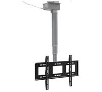 Electric Tv Lift Rack- Adjustable Ceiling Lcd Mount Bracket, Motorized Riser With Remote Control, 90°Flip Up, Fits 26-70 Inch Led Screen Tvs,60cm