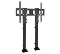Electric TV Lift Stand, Adjustable Motorized Mount with Remote Control, Dual Motor Mechanism for Home Theater, Space-Saving Design, Easy Installation, Smart TV Compatible