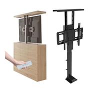 Electric TV Lift Stand - Motorized Adjustable Mount Bracket for Hidden Cabinet Installation, Supports Up To 60kg, Quick 40-Second Setup