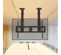 Electric Tv Mount-Lcd Tv Floor Stand,With Remote Control Ceiling Auto Lifting Tv Stand,Height Adjustable Telescopic Lift Stand,Two Installation Methods Easy To Ins,One Color-55120inch TV