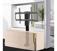 Electric TV Wall Bracket Lift 360° Rotatable Hidden Closet Design Fits 26-70 Inch LED TVs Space-Saving TV Mount for Home Entertainment