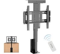 Electric TV Wall BracketHidden Motorized Lift Mechanism for 2670 inch TVs Adjustable TV Mount with Remote Control SpaceSaving Design for Home Theater