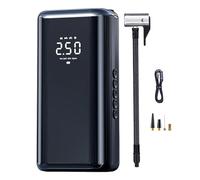 Electric Tyre Pump | Wireless Portable Air Pump Cordless | 150 PSI Digital Display 5400mAh120W Quick Charge Air Pump for Car, Motorcycle, Ball