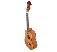 Electric Ukulele Solid Top Only 4Strings Guitar Bone Nut Mahogany Body Red Tortoise Shell Celluloid Binding Ukelele Ukulele Starter Kit(23)