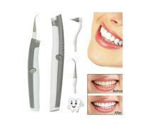 Electric Ultrasonic Tooth Cleaner Dental Stain Polisher Plaque Tartar Remover US