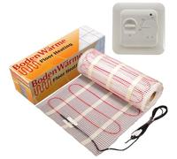 Electric Underfloor 150w /m² Heating Mat Kit (Including Manual Thermostat) (8m²)