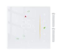 Electric Underfloor Heating Controller WiFi 4 Zone 12V 30kW Smart Thermostat - Remote Alexa & Tado Compatible, Programmable Central Heating Control