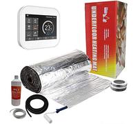 Electric Underfloor Heating kit 150w - 12m² - White Smart WiFi Thermostat