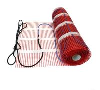 Electric Underfloor Heating Mat Kit with Digital Thermostat, 220V Radiant Floor Heating Pad for Bathroom and Kitchen(50cm*3m)