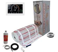 Electric Underfloor Pro Elite Heating kit 150w - 2.5m² - White Smart WiFi Thermostat