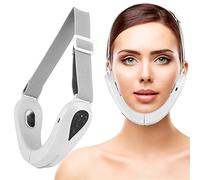 Electric V-Shaped Massager - Face Firming Machine Beauty Device Double Chin Removal Machine (Pink)