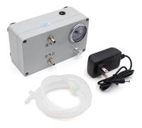 Electric Vacuum Pump for Liquid Extraction, Gas Sampling, and Defoaming, Adjustable Flow Rate with Pressure Gauge, Negative & Positive Pressure Control