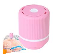 Electric Vacuum Pump - Portable Vacuum Pump For Vacuum Storage Bags, Sealer Compression Bag Pump, Powerful Vacuum Bag Pump For Clothes, Mattress, Blankets - Pink