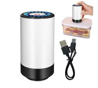 Electric Vacuum Pump - USB Powered Air Pump, Compact ABS PP Construction, Multifunctional Design, Portable Storage Tool | For Vacuum Bags, Compact Compressed Air PP ABS M