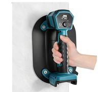 Electric Vacuum Suction Cup Compatible with Makita 18V, Max Load 250kg Heavy Duty Vacuum Suction Cup, Glass Suction Lifter with Digital Display for Granite, Tile, Glass Lifting
