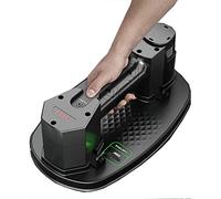 Electric Vacuum Suction Cup Lifter, Heavy Lifting Tool with Automatic Pump Function, Digital Display, and Electronic Pressure Gauge for Tile, Granite, Glass, and Drywall