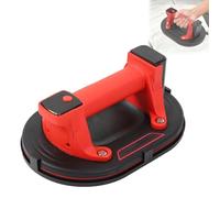 Electric Vacuum Suction Cup Lifter with Digital Display and Rechargeable Battery, Ergonomic Handle for Glass and Tile Handling
