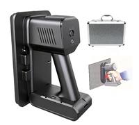 Electric Vacuum Suction Cup Lifter with LED Display, High-Capacity Removable Battery, Scratch-Proof Pads for Flat and Curved Screens