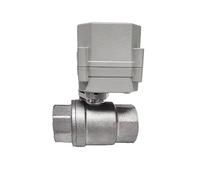 Electric Valve 1'' Proprtional Valve V Type Ball 2 Way DN25 Flow Control Valve for Fluid Modulating(BSP Thread,4-20mA)