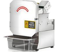 Electric Vegetable Chopper, Adjustable 1.5-35mm Thickness Slicer for Commercial Home, Cutter for Chives Scallions Beans Chili