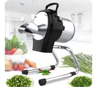 Electric Vegetable Chopper, Adjustable Thickness 1-5mm, Food Shredder for Commercial Use, Ideal for Restaurants, Canteens
