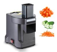 Electric Vegetable Chopper and Dicer - 3-in-1 Food Processor for Dicing, Slicing, Shredding, Automatic Cutter for Fruits and Vegetables
