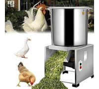 Electric Vegetable Chopper Food Processor, 1800W Stainless Steel Grinder for Poultry, Vegetables, Grains, Nuts. Commercial & Household Use