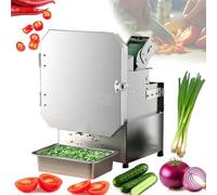 Electric Vegetable Cutter Set, Commercial Vegetable Chopper, Food Processor & Chopper Machine, for Pepper, Chopped Green Onions, Onion,Coriander,Leeks,Shredded Ginger,Beans,Celery