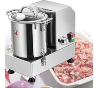 Electric Vegetable Cutter, Stainless Steel Food Processor, 1200W Chopper for Onions, Cabbage, Meat