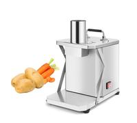 Electric Vegetable Dicer, Automatic Fruit Chopper Machine for Onions, Potatoes, Carrots, and Cucumbers, 15mm Cube Cutting