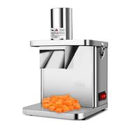 Electric Vegetable Dicer for Home Use, Efficiently Dices Potatoes Onions Carrots into Cubes Granules, Ideal Food Processor