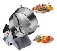 Electric Vegetable Dicer Slicer Electric Vegetable Cutter Electric Grain Grinder, 50-300 Mesh, Herb Spice Grinder, 430 Stainless Steel and 30,000 RPM/32,000 RPM, Commercial Motor for He