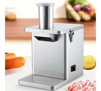 Electric Vegetable Dicer Slicer Electric Vegetable Slicer Electric Vegetable Slicer, Table Slicer Stainless Steel Fresh Meat Cutter, 25kg/h (Cutting, Grating, Dicing), Fully Automatic commer