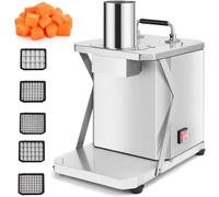 Electric Vegetable Dicer Slicer Shredder, Heavy Duty Stainless Steel, Automatic Food Chopper for Fast Easy Meal Prep