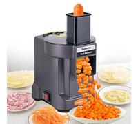 Electric Vegetable Dicer with 3 Stainless Steel Blades for Effortless Slicing of Potatoes, Carrots, and Onions