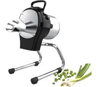 Electric Vegetable Dicer with Adjustable 1-5mm Thickness - 6000 RPM High-Speed Slicer for Herbs, Vegetables & More