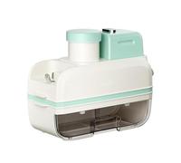 Electric Vegetable Fruit Slicer - Multifunctional Garlic Cutter with Large Capacity Box, Detachable Motor, and for Efficient Food Preparation